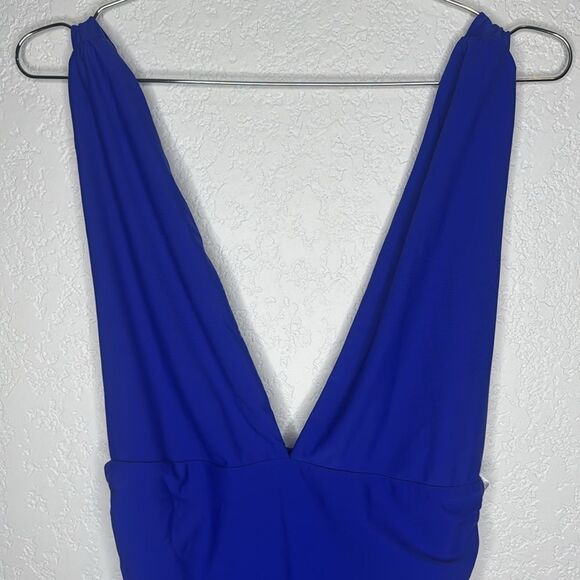 NWT Superdown Revolve Shelby Mini Dress Cobalt Blue Small - Picture 4 of 14